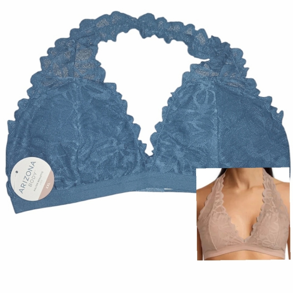 - ARIZONA BODY LACE HALTER BRALETTE XXL  NWT